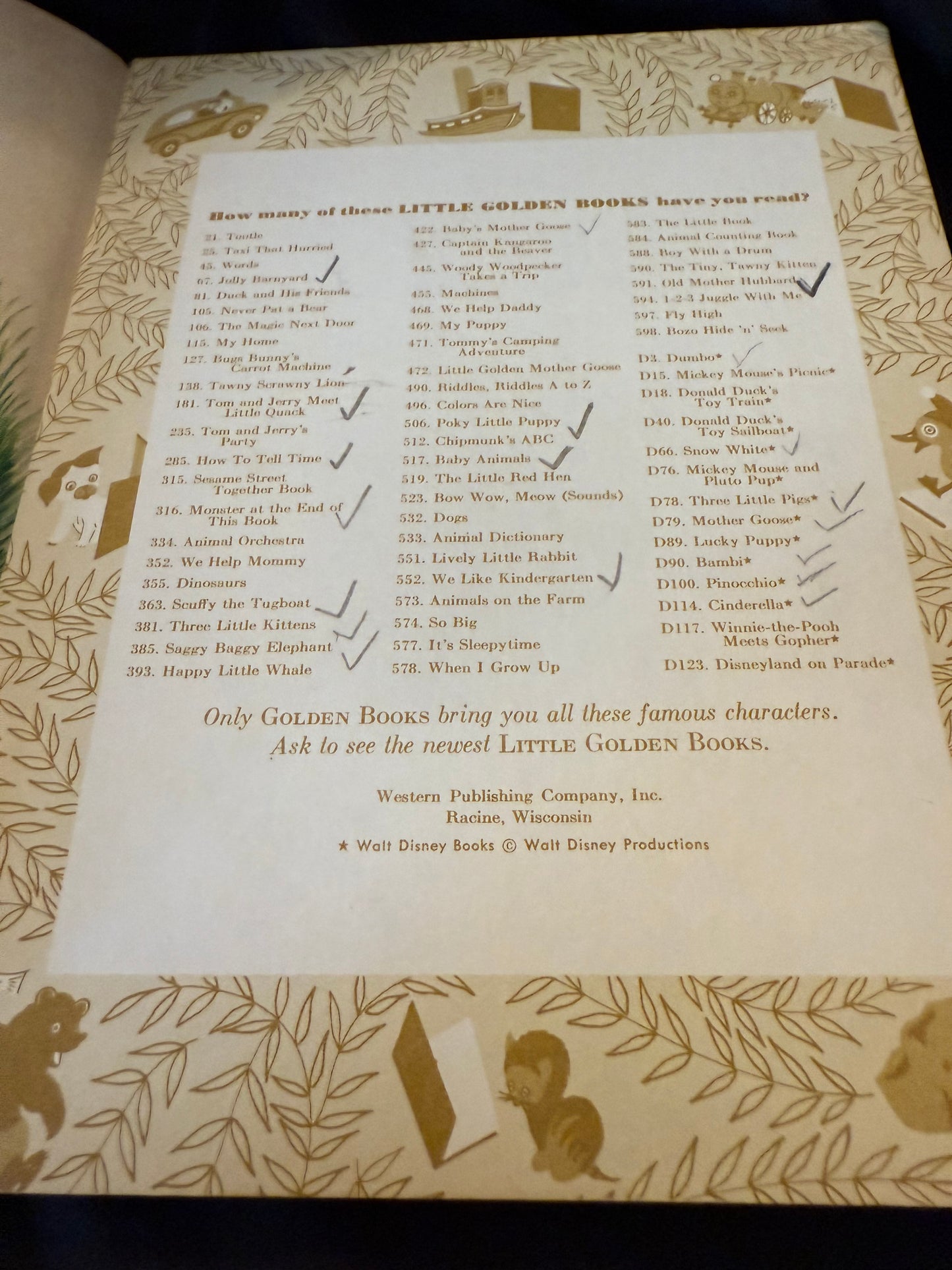 Tweety Plays Catch The Puddy Tat Little Golden Book