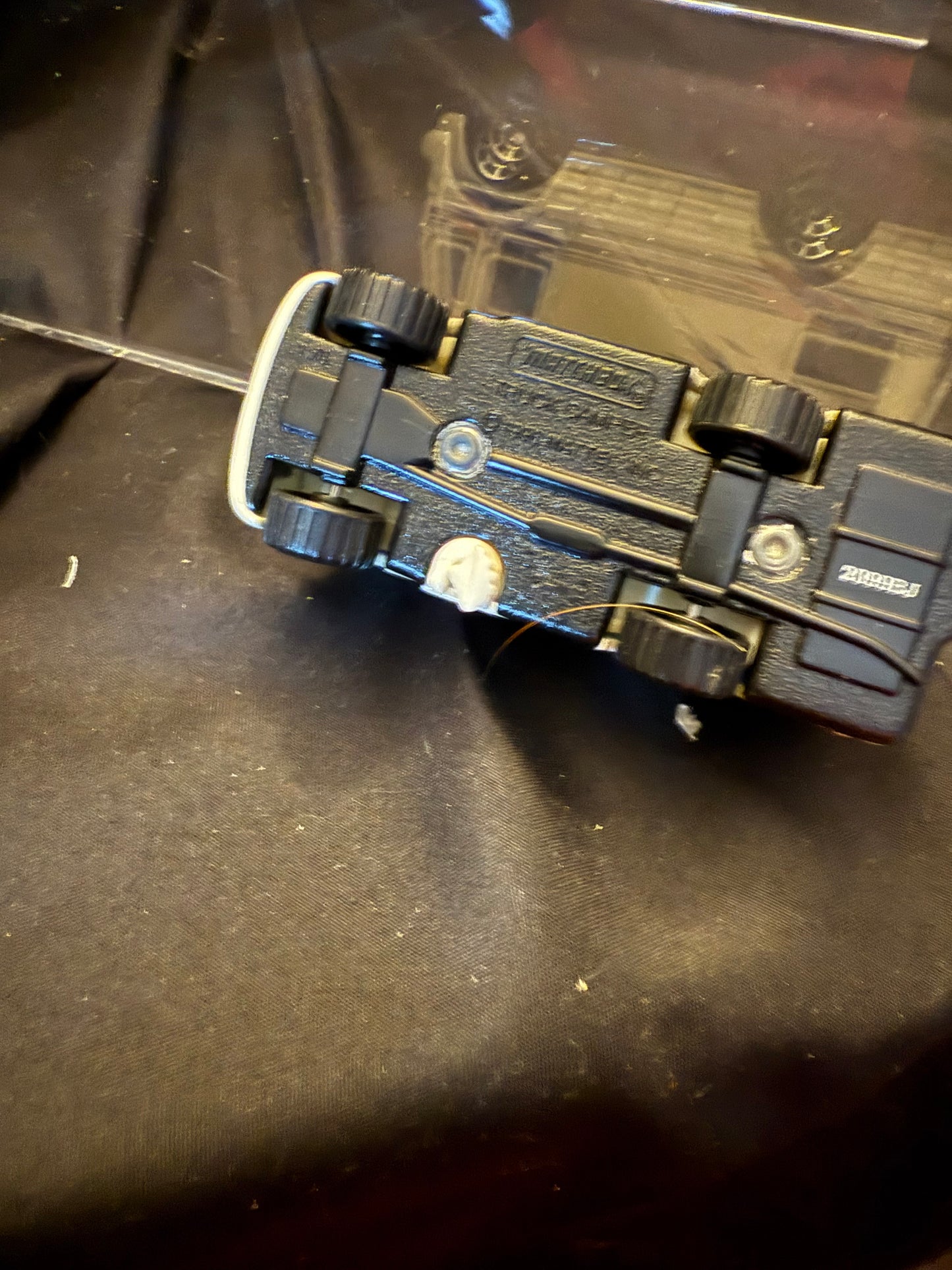 Matchbox truck camper