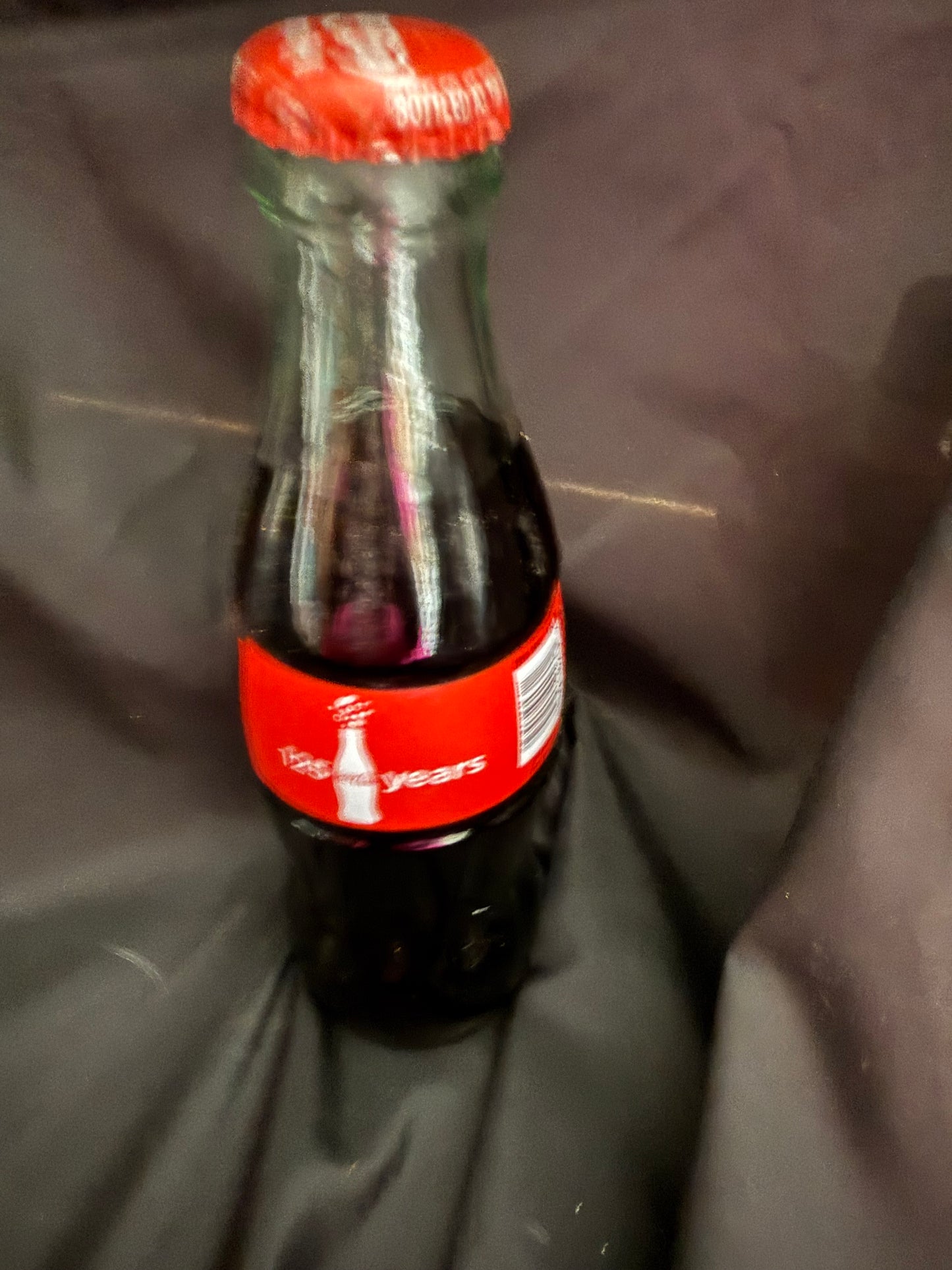 COCA COLA BOTTLE - 125th ANNIVERSARY FULL (8 FL. OZ.)