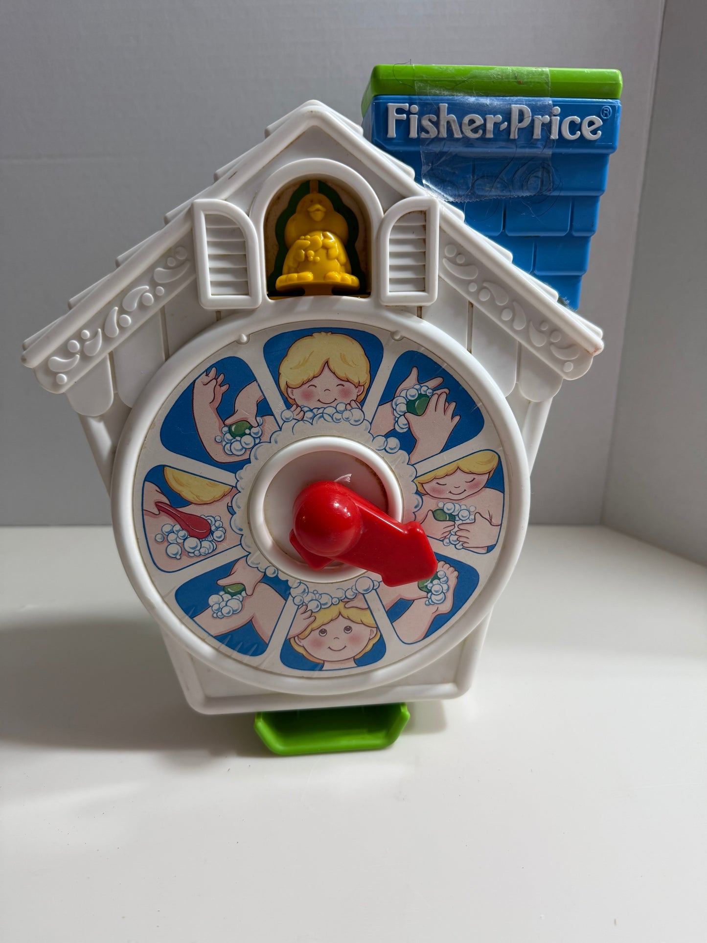 Vintage Fisher Price Wash Around the Clock #2052