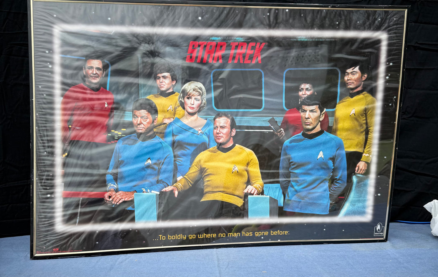 1995 Paramount Pictures Star Trek Poster poster OSP #24-775 BODLY GO WHERE NO MAN