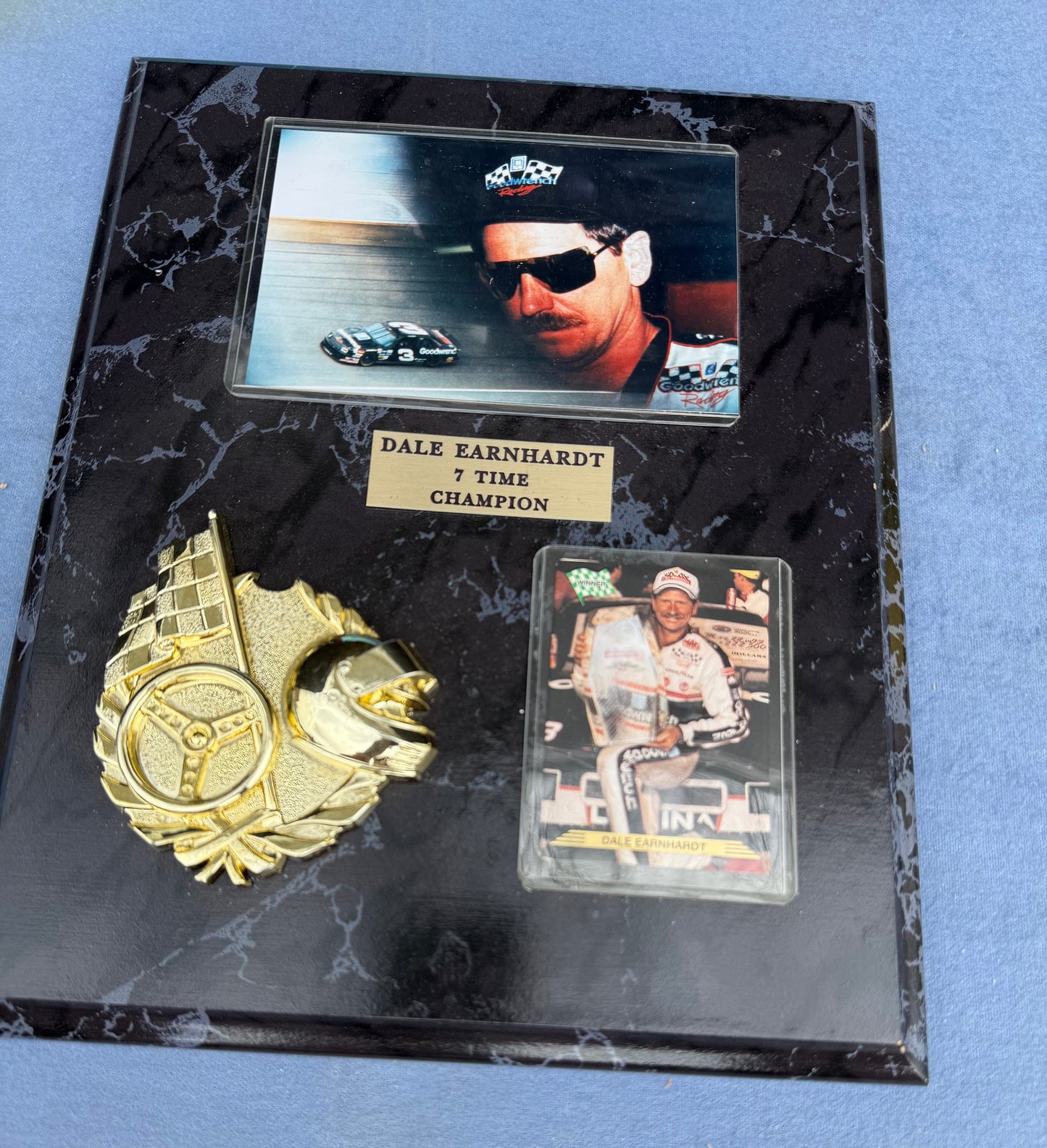 DALE EARNHARDT 7 TIME CHAMPION PLAQUE