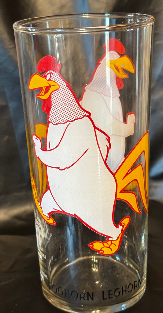 1973 Federal Glass Looney Tunes Glass- Foghorn Leghorn