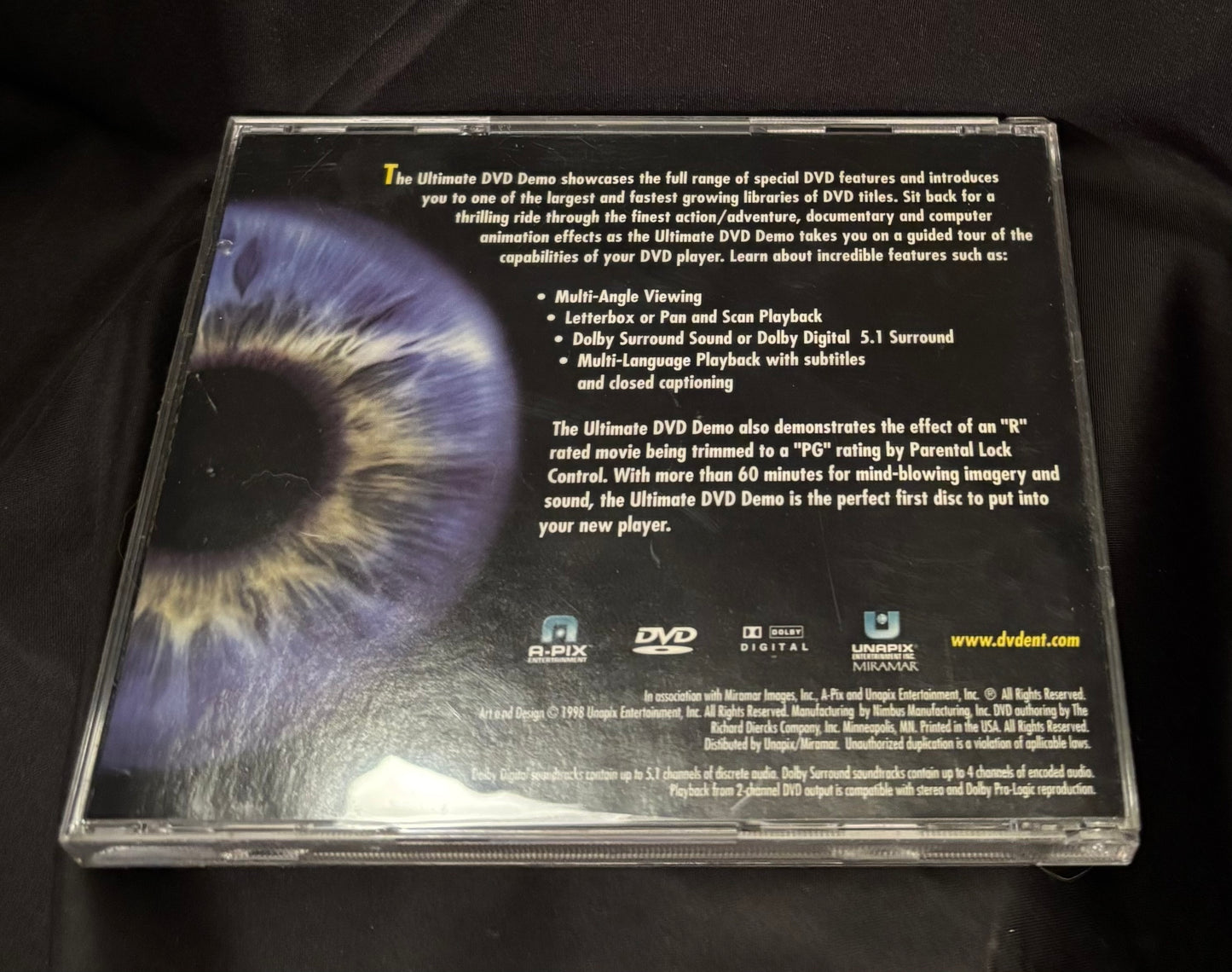 Vintage Ultimate DVD Dmmo-UNAPIX/MIRAMAR