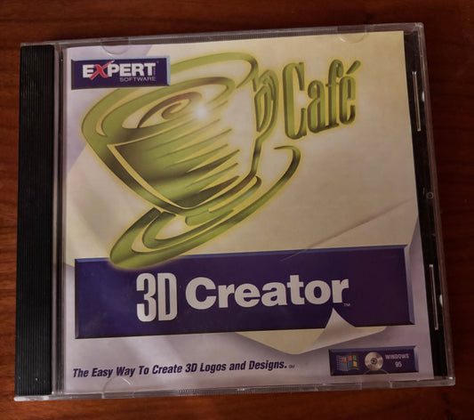Vintage Expert 3D Cafe Creator CD ROM