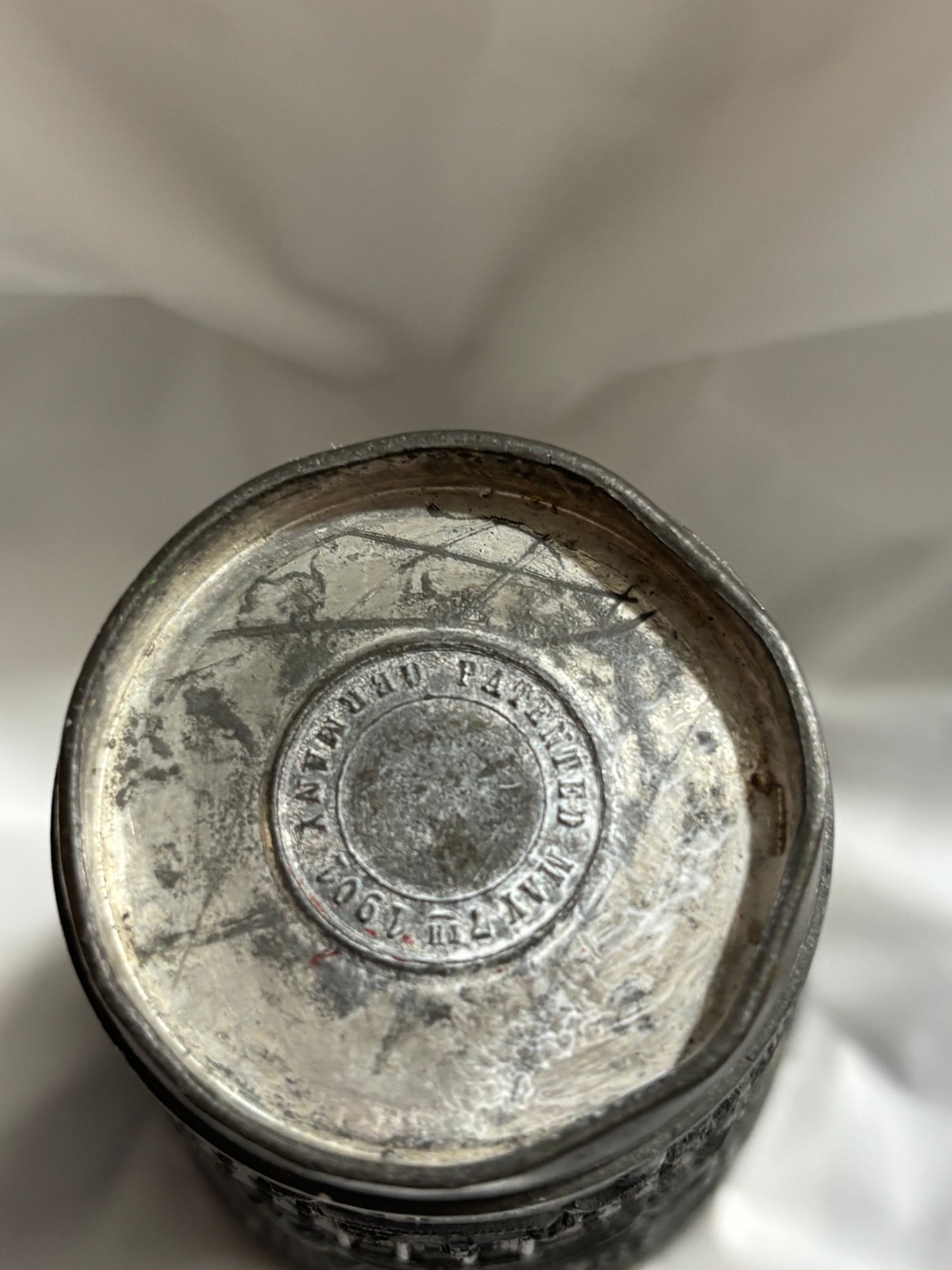 RARE PEWTER SOUVENIR CUP - WASHINGTON D.C.