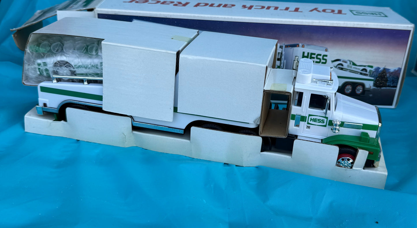 1988 HESS TOY TRUCK AND RACER