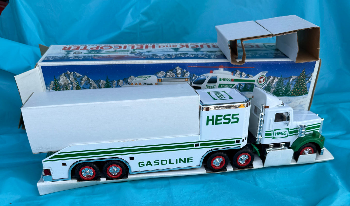 1995 HESS TRUCK AND HELICOPTER