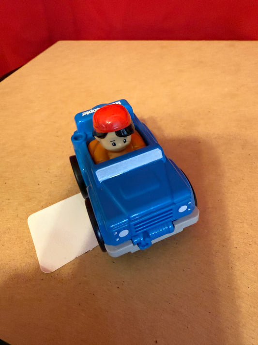 2014 LITTLE PEOPLE BLUE TRUCK WITH DRIVER