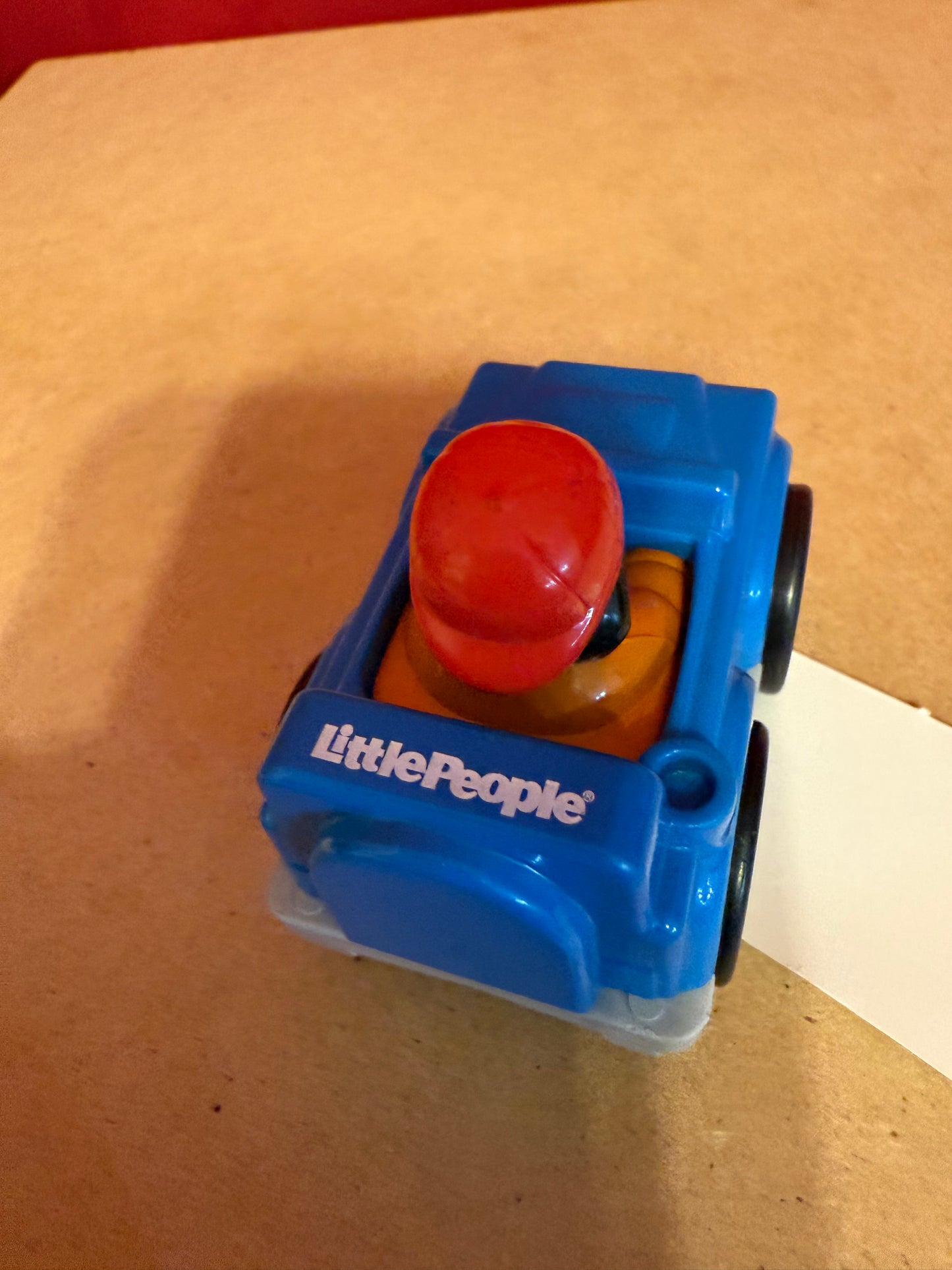 2014 LITTLE PEOPLE BLUE TRUCK WITH DRIVER