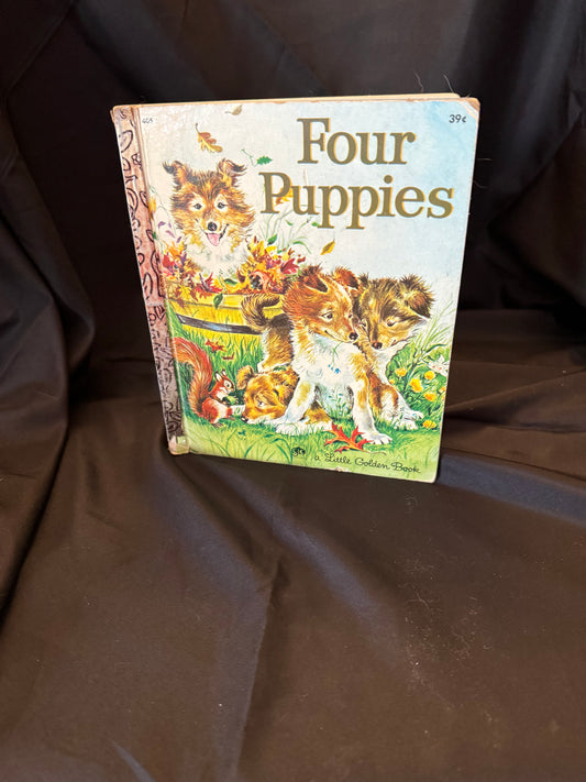Four Little Puppies A Little Golden Book