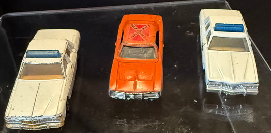 Dukes of Hazards die cast cars