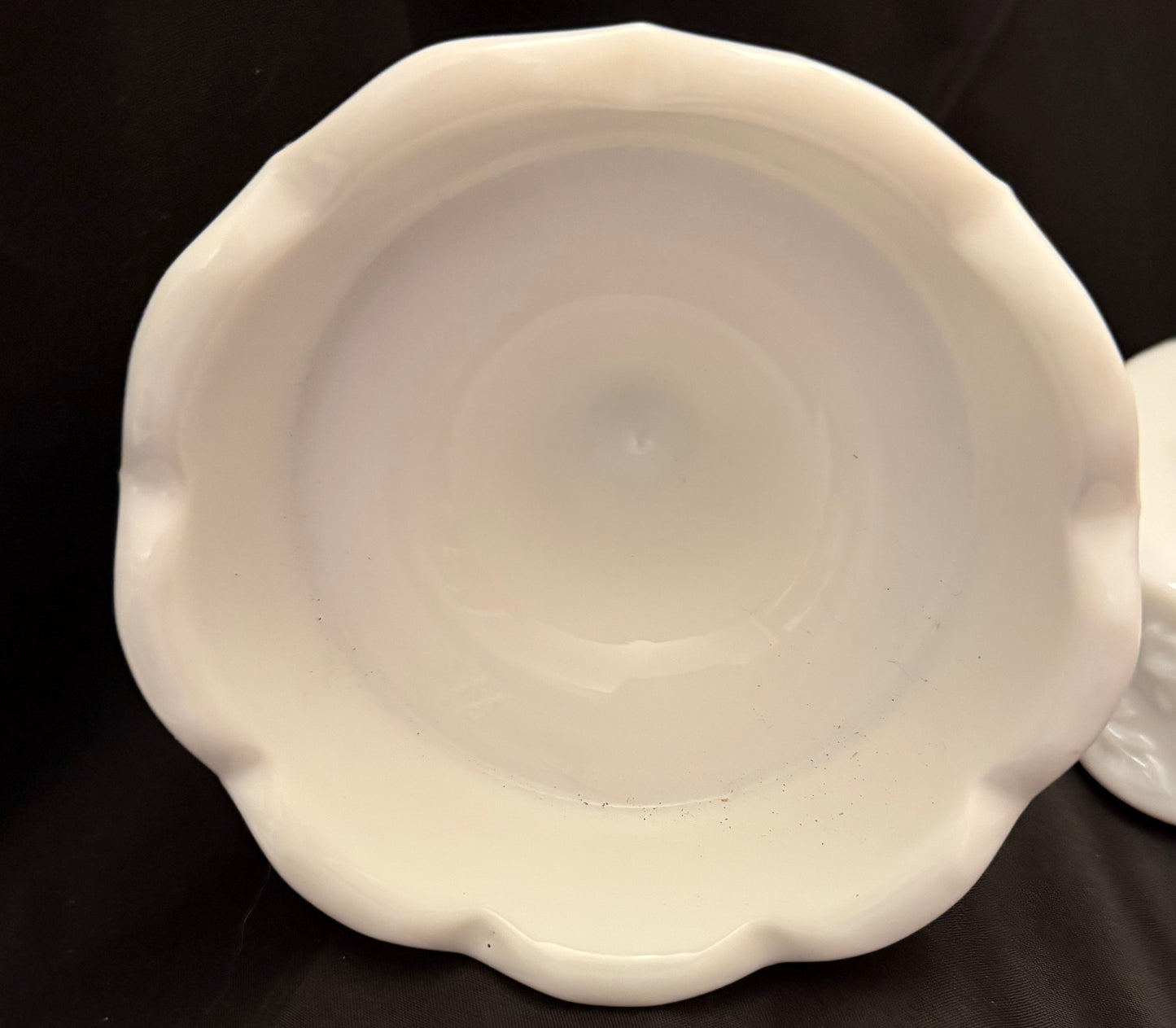 Vintage Westmoreland Milk Glass Candlestick Holders