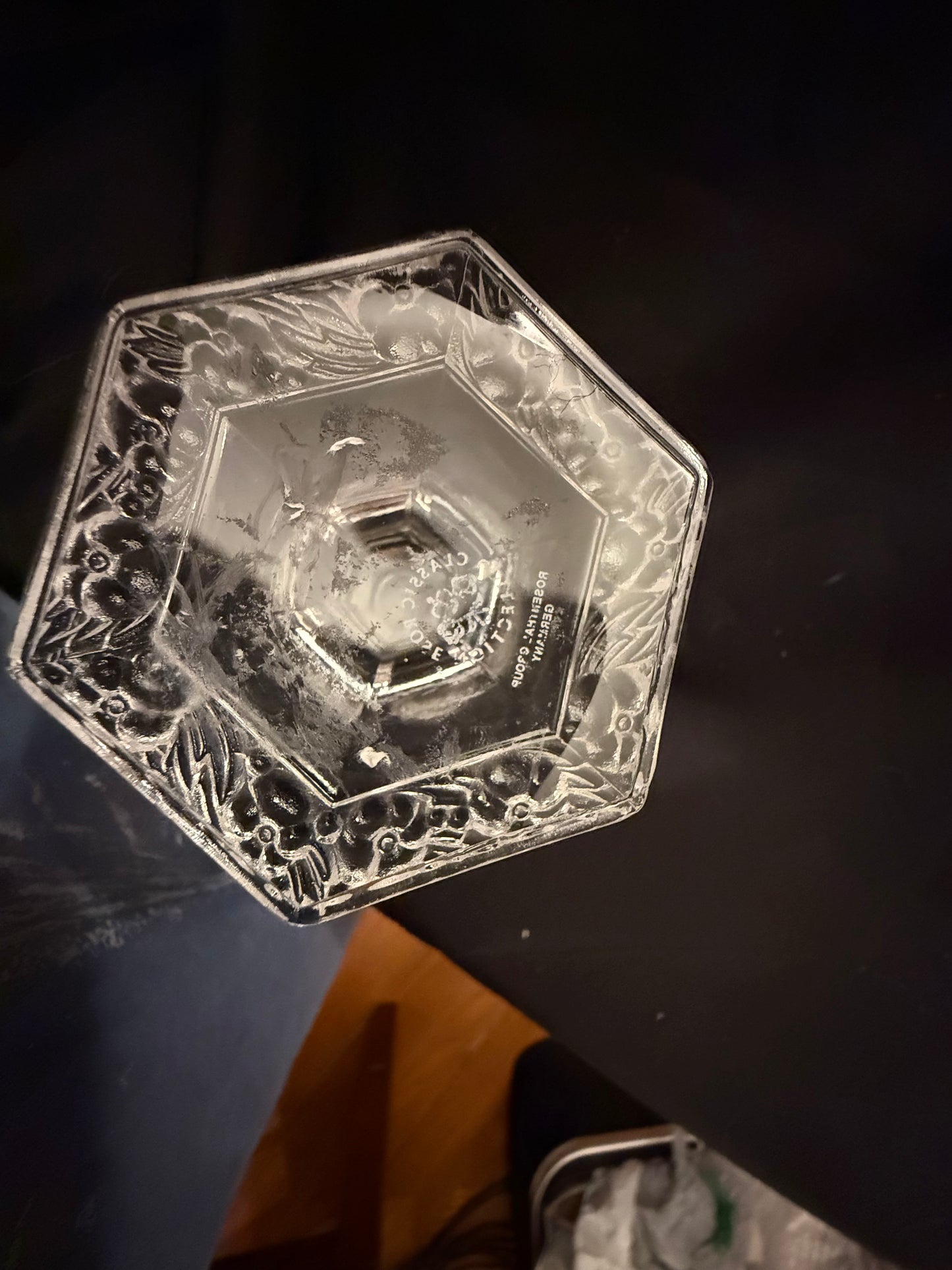 Vintage Rosenthal Maria Crystal Candleholder