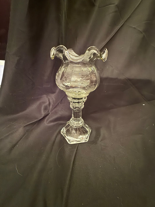 Clear Glass Home Interiors (Homeco) Votivr Cup Holder