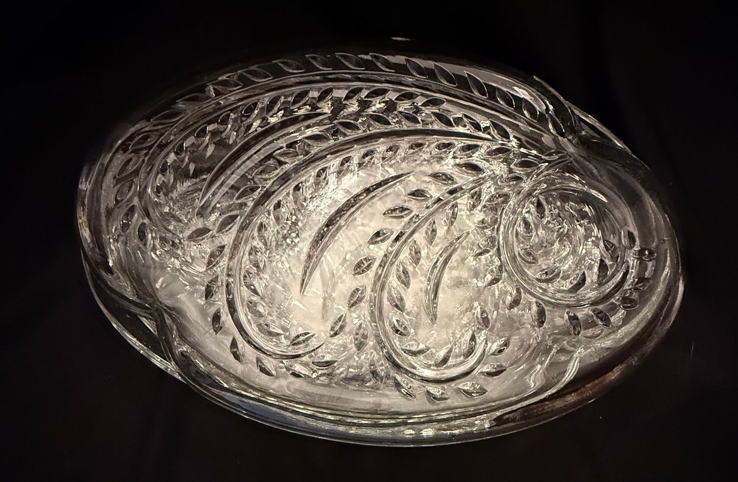 Federal Glass Snack Plate