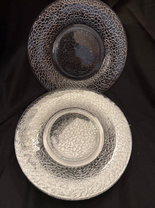 Smith Glass By Cracky Clear Salad Plate