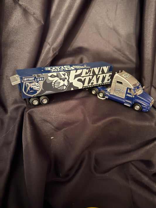 2001 White Rose Penn State Nittany Lions Die Cast Tractor Trailer