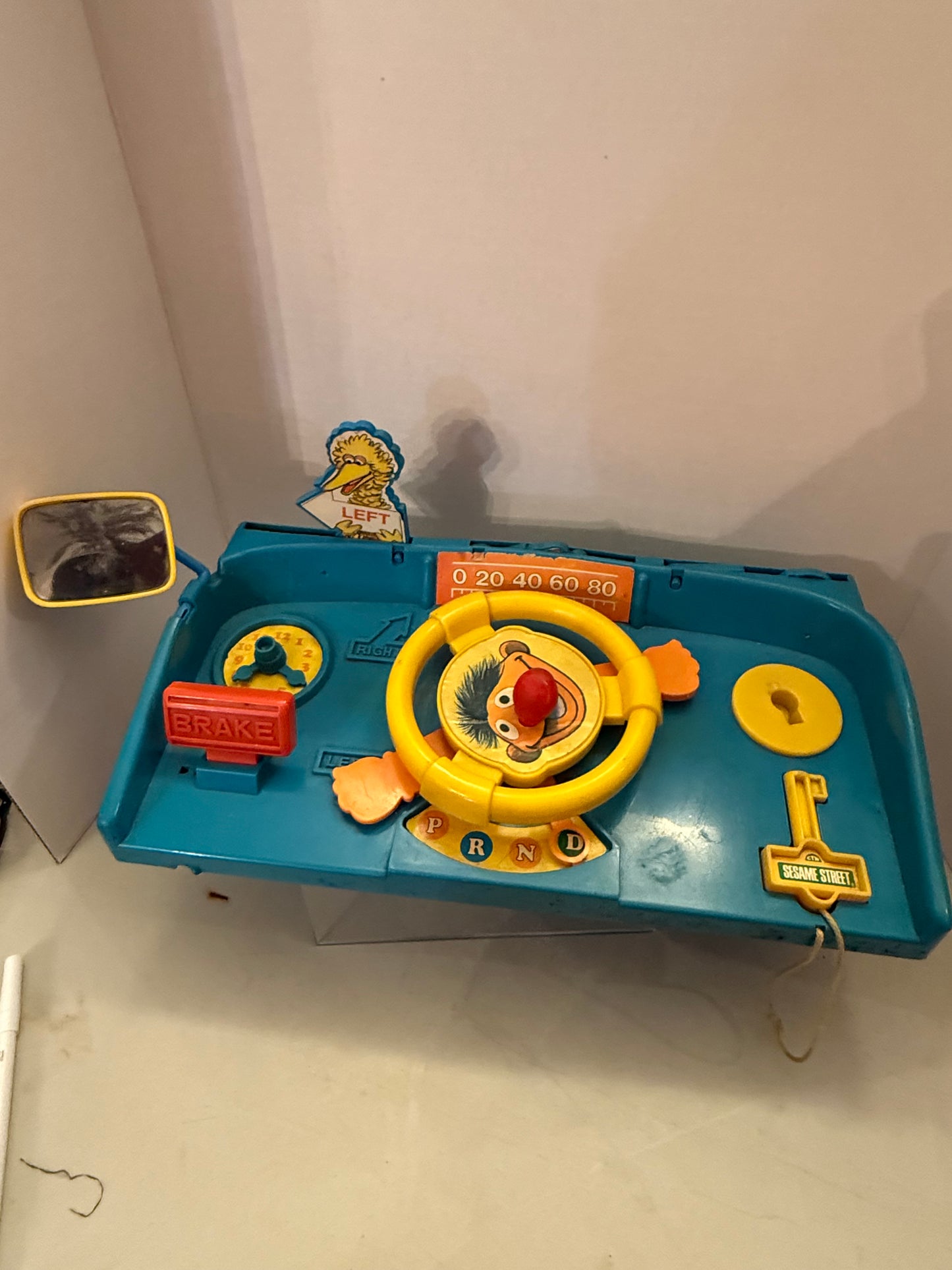 VINTAGE SESAME STREET DASHBOARD PLAY SET
