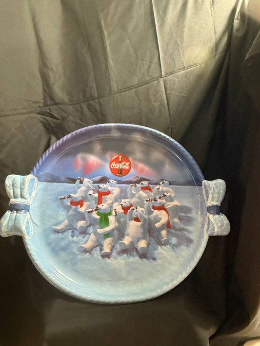 VINTAGE (1987) PLASTIC COCA COLA TRAY