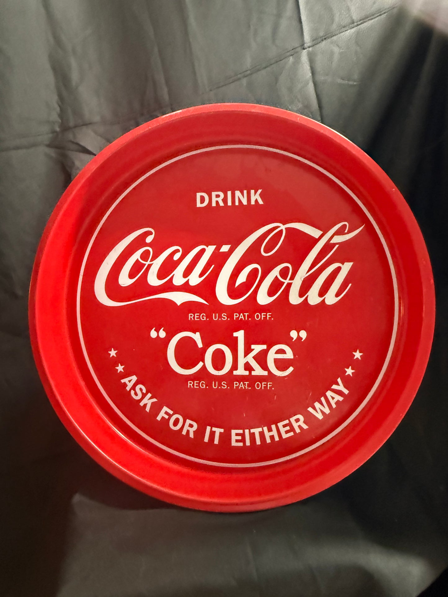 Coca Cola tin tray (reproduction)