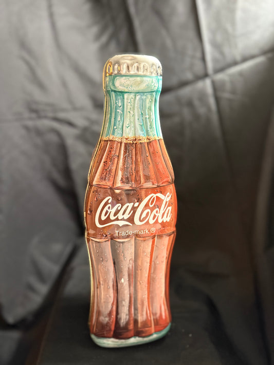 2 VINTAGE (1996)  NESTING COCA COLA TINS