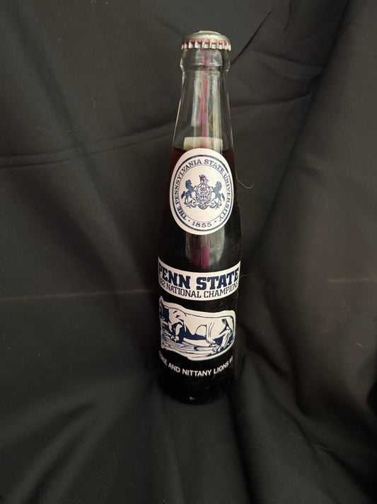 PENN STATE 10 OZ. 1983 NATIONAL CHAMPIONS COKE AND NITTANY LIONS