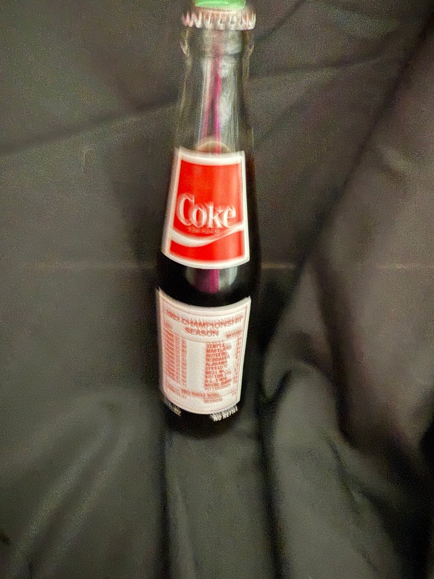 PENN STATE 10 OZ. 1983 NATIONAL CHAMPIONS COKE AND NITTANY LIONS