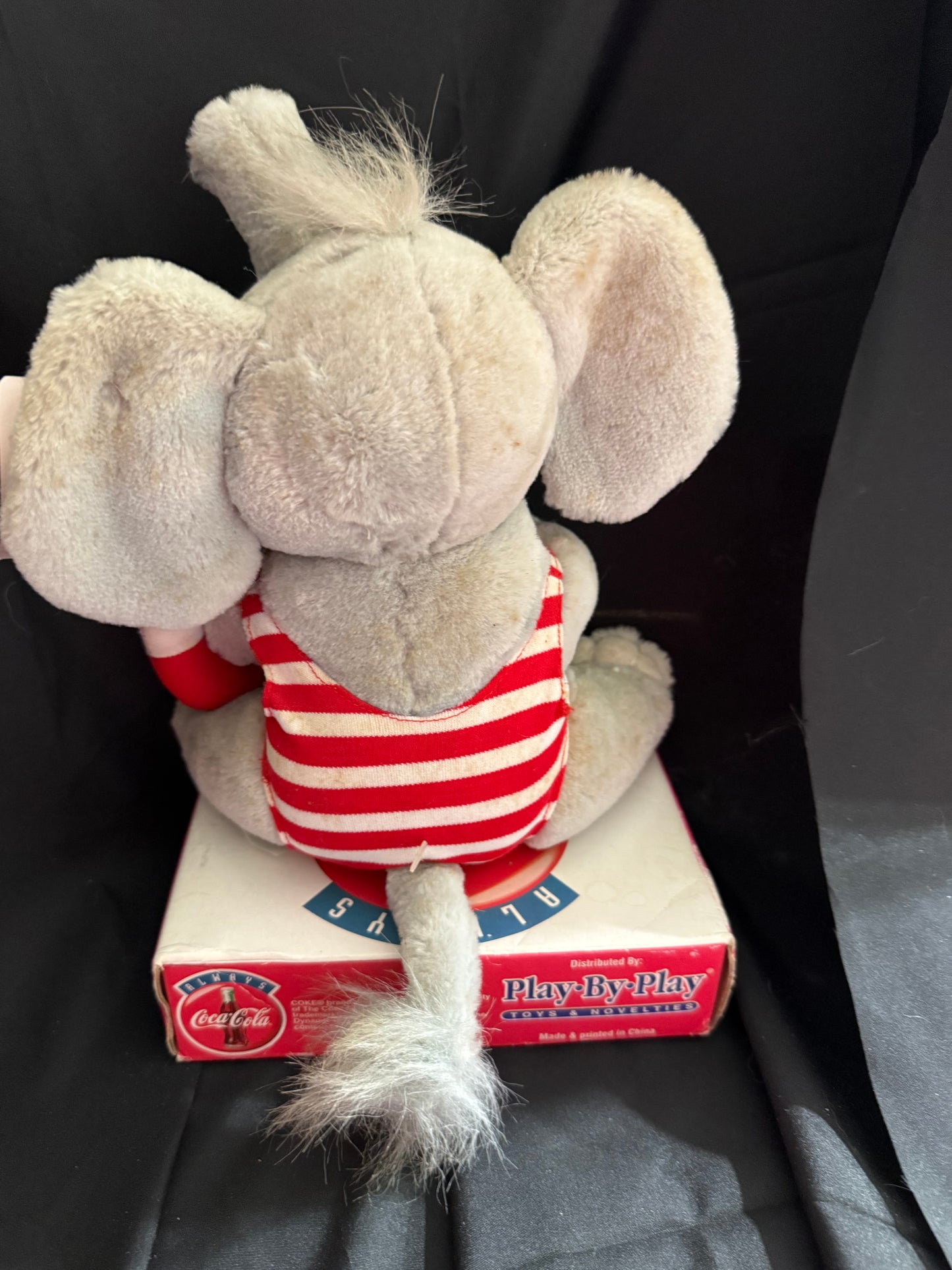 ADORABLE COCA COLA PLUSH ELEPHANT