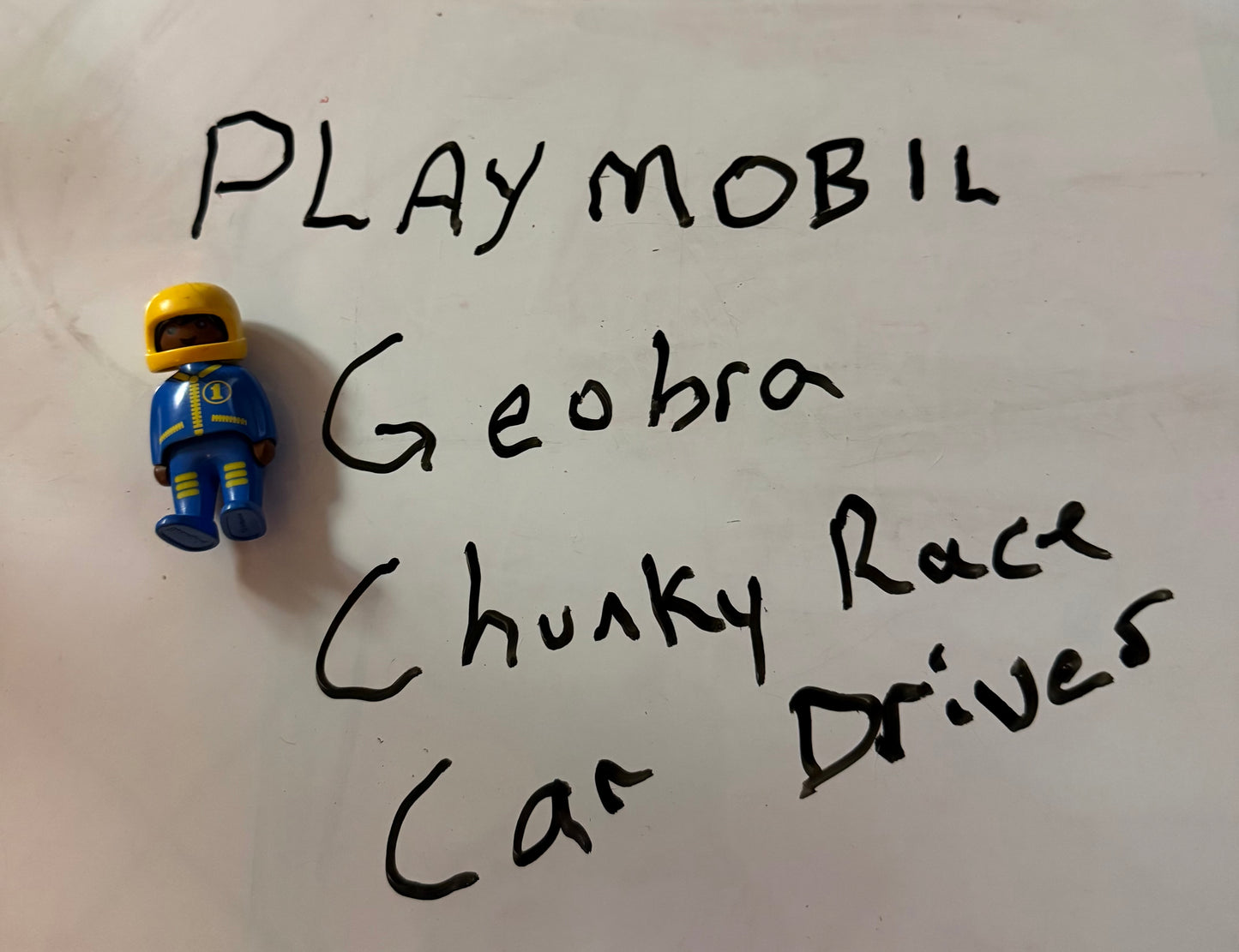 PLAYMOBIL GEROBRA CHUNKY RACE CAR DRIVER