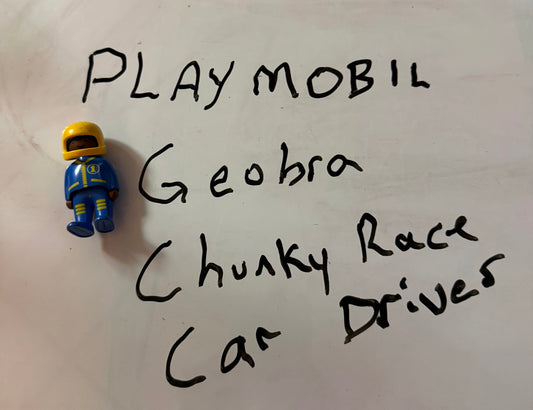PLAYMOBIL GEROBRA CHUNKY RACE CAR DRIVER