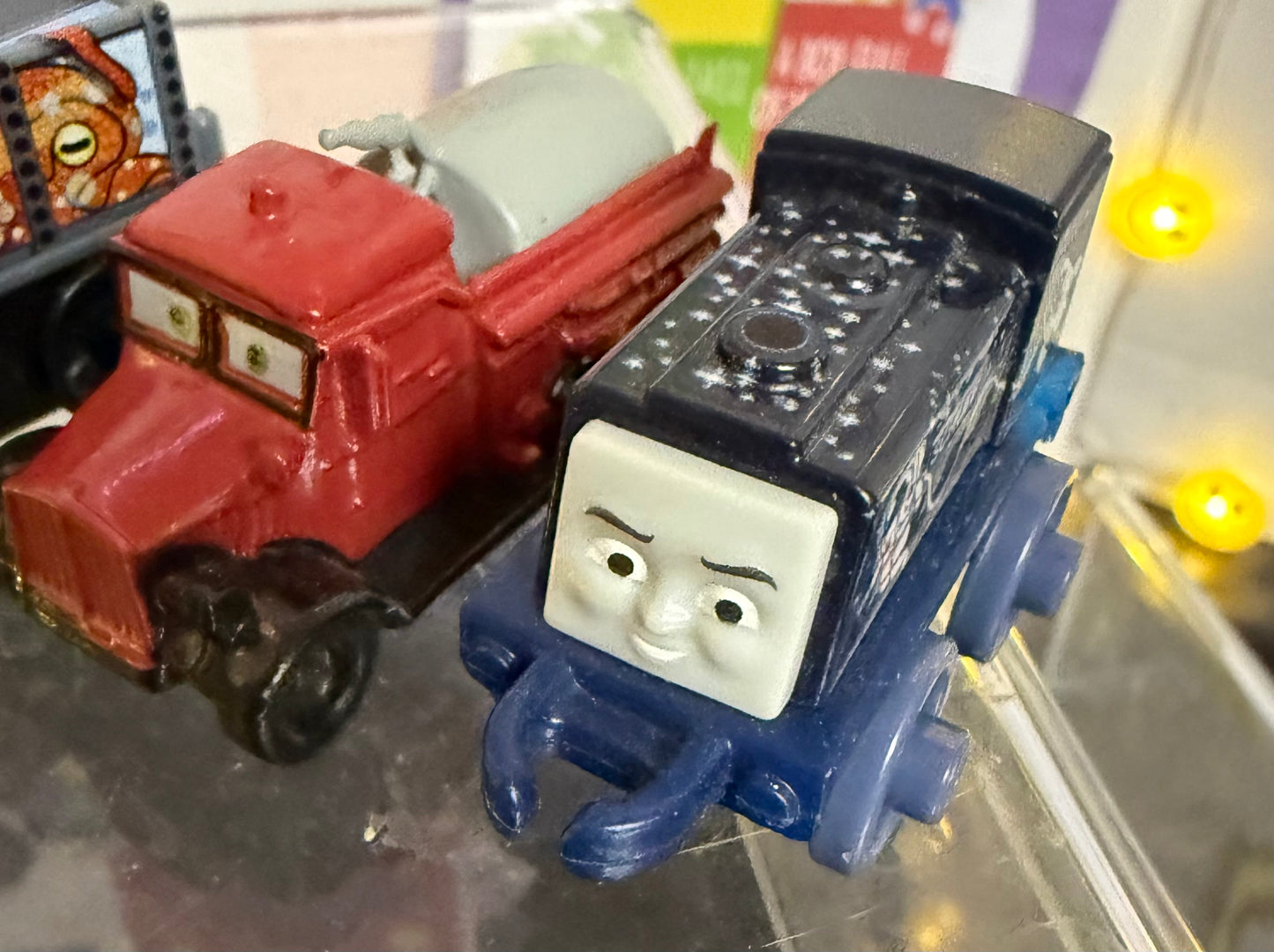 Collection of Thomas & Friends MINIS toy train engines.