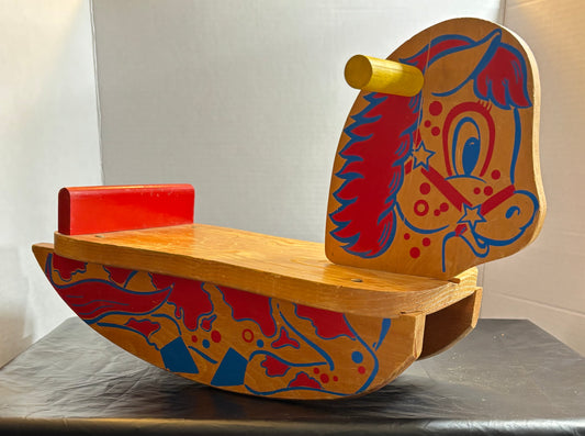 1950's small rocking horse