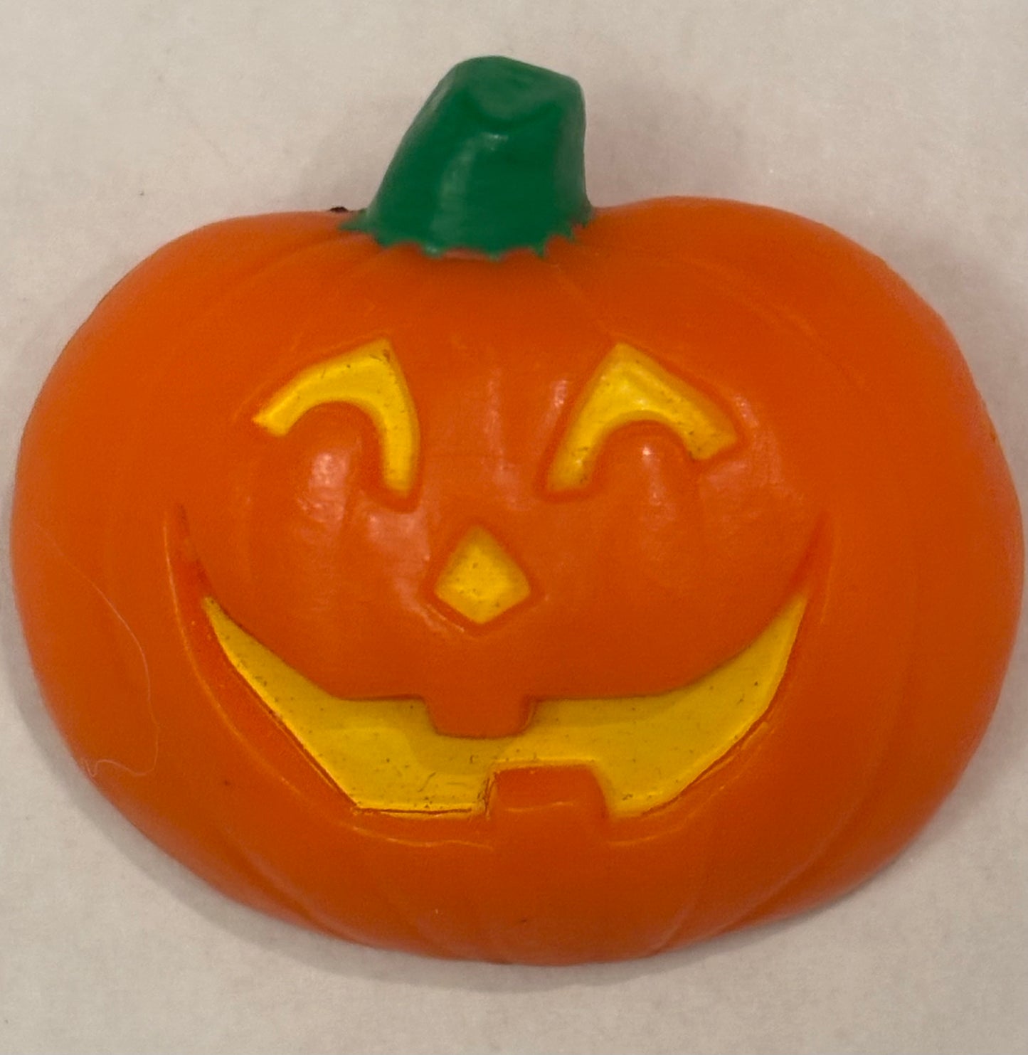 Vintage Plastic 1987 Hallmark Jack O' Lantern Brooch