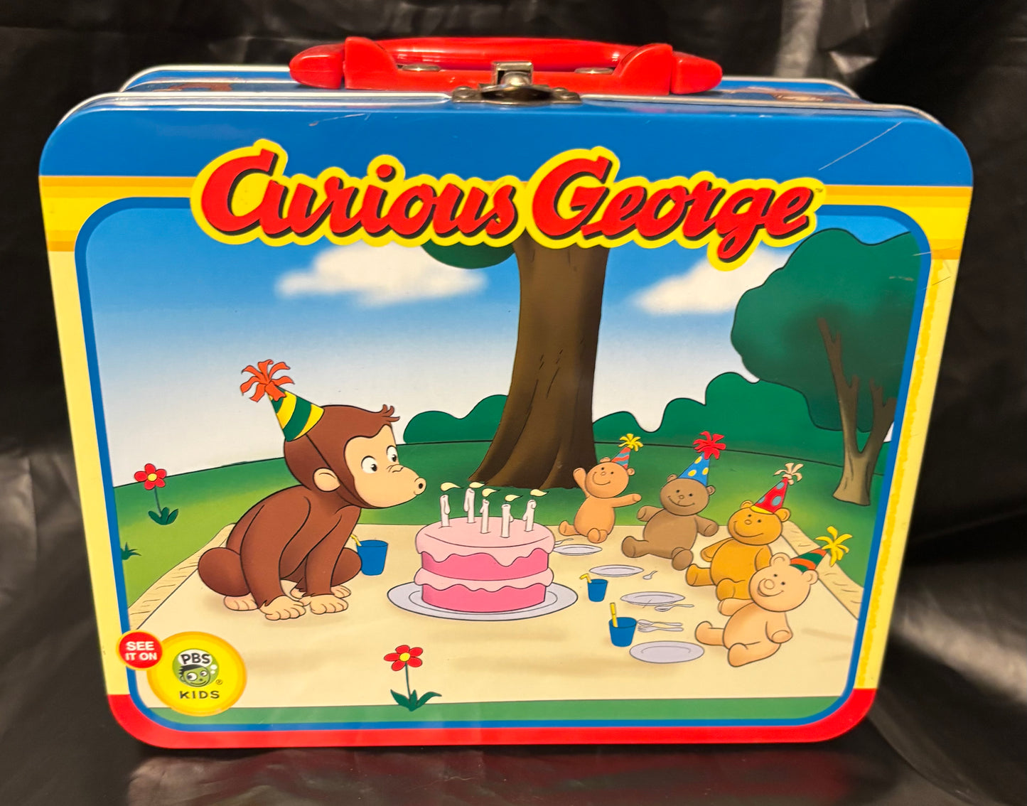 Curious George Metal Lunchbox